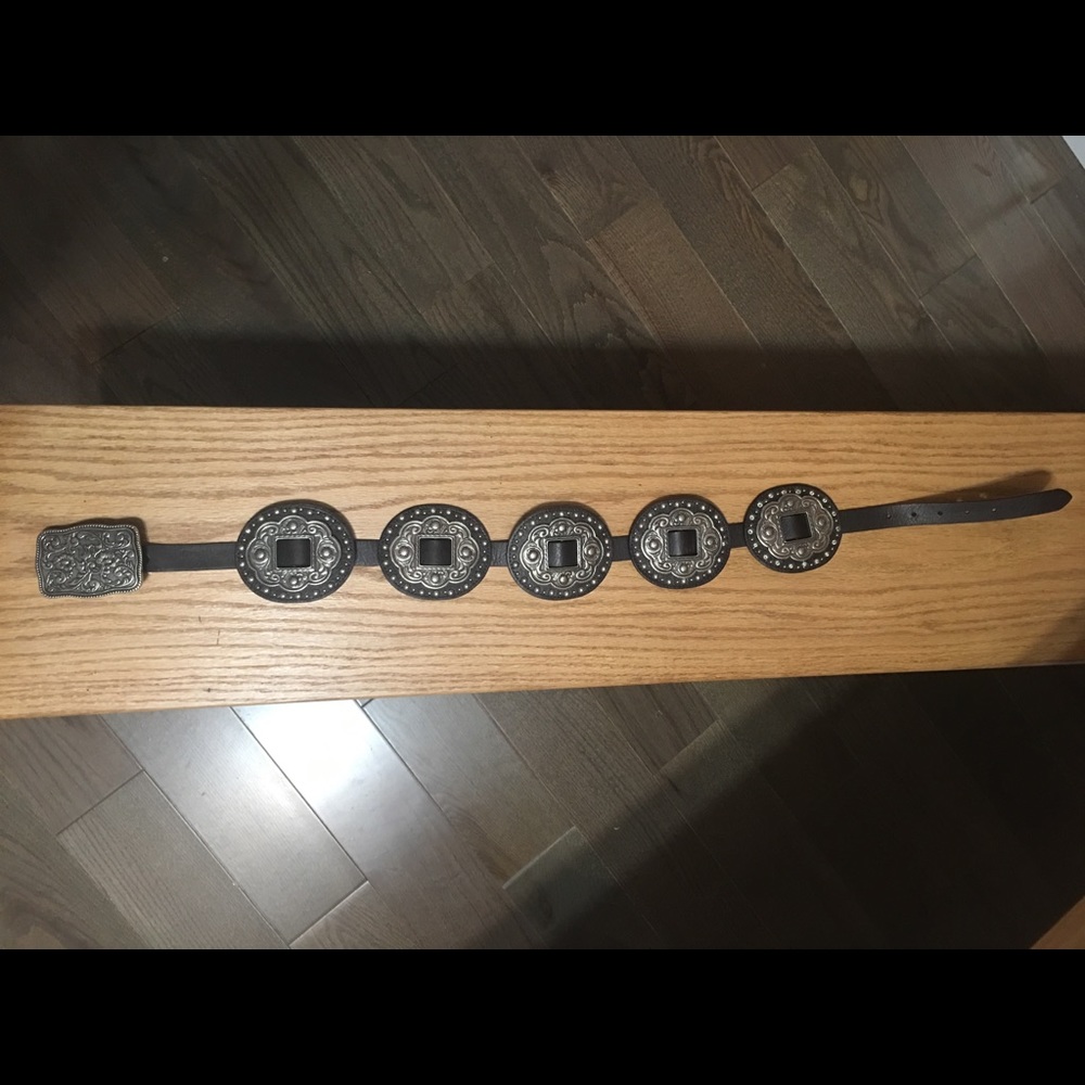 Brown Concho Belt